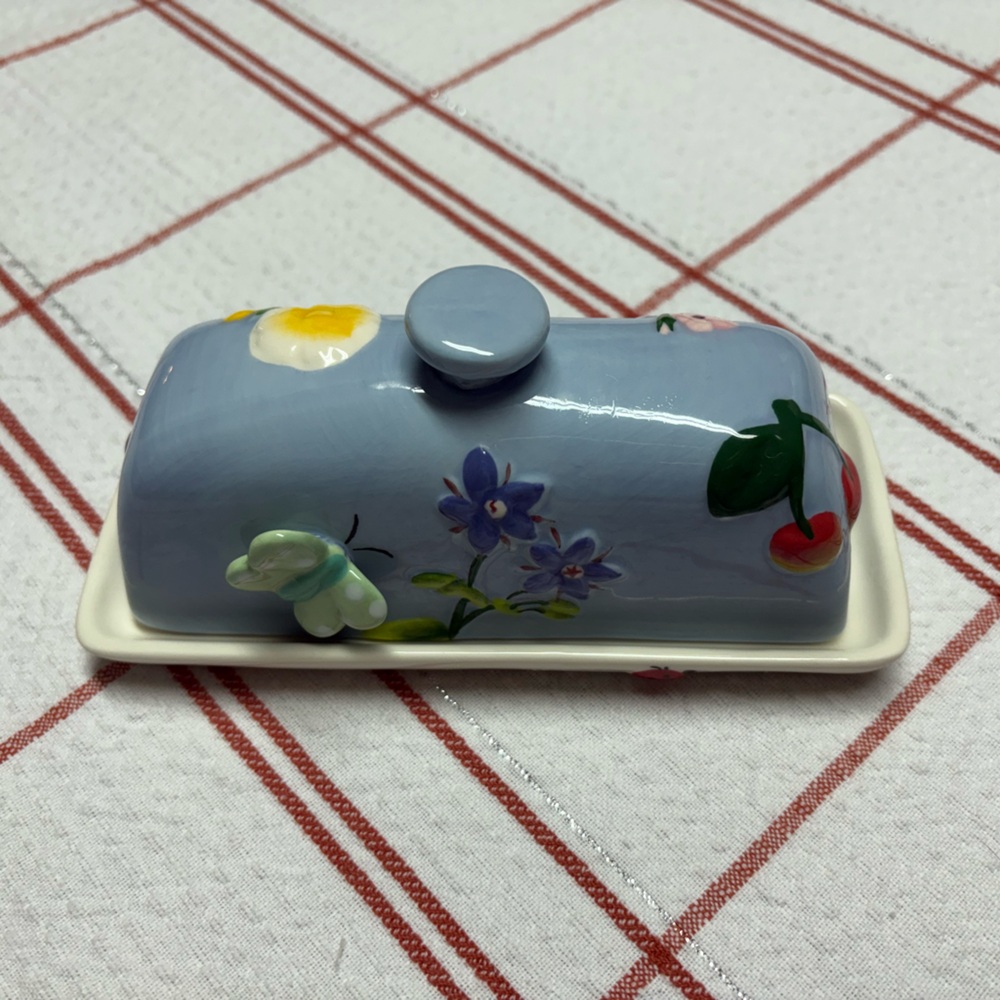 Anthropologie Butter Dish